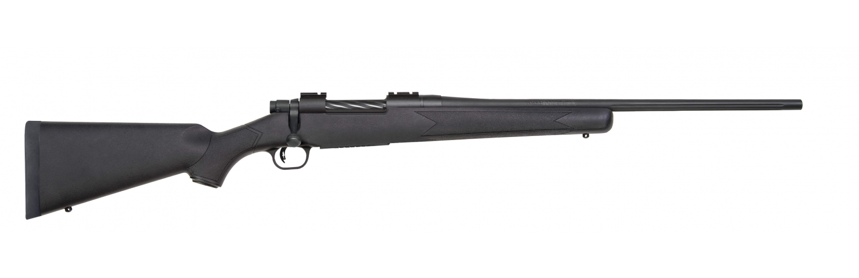 MOSSBERG PATRIOT 350 LEGEND RFL BLK SYNTH STK 22"